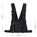 Saigain Universal Hands Free Radio Vest Chest Rig Harness Bag Holster for Two Way Radio (Rescue Essentials)