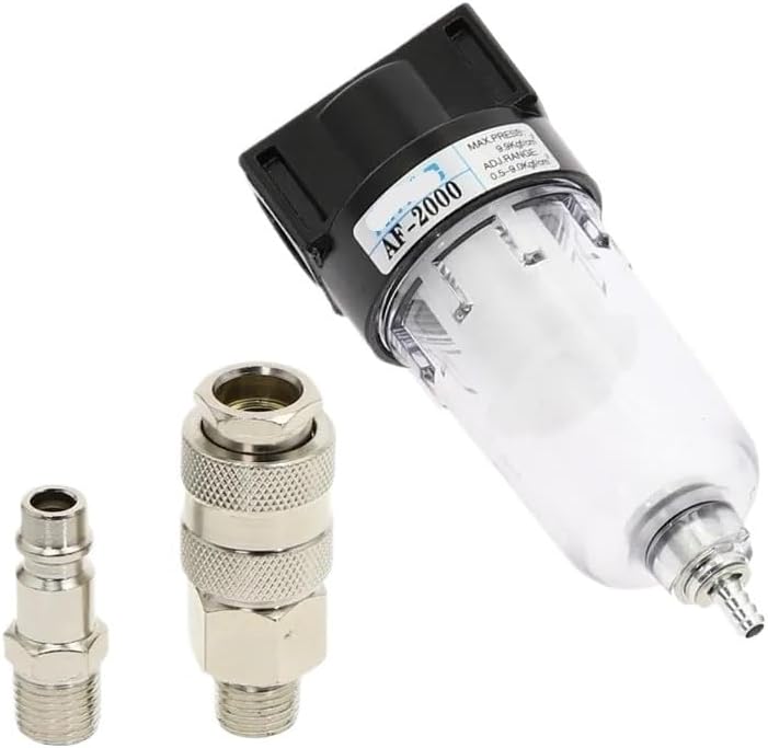 1/4 Source Processor Copper Filter air Pump Filter Oil-Water Separator Pneumatic Components Fuse air Compressor EU Accessories Fuse(10MM)