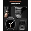 Spigen Rugged Armor Pro Designed for Samsung Galaxy Watch 8 44mm Case with Band Protective TPU Cover with Strap (2025) - Matte Black