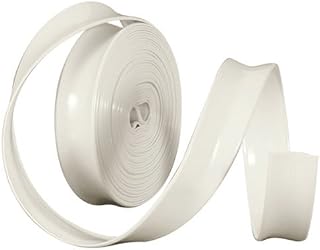 Camco 25103 Vinyl Trim Insert (1" x 25', White)