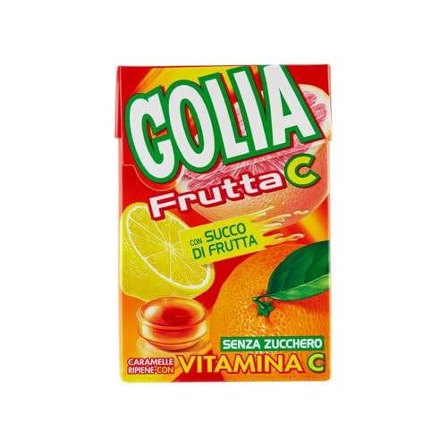 Golia Frutta C Caramelle Ripiene Con Vitamina C, 46G