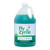 Fly-Zyme, Highly Concentrated Enzyme Drain Cleaner for Pipes & Fruit Flies, Citronella Scented Organic Waste Degrader & Odor Neutralizer, 1 Gallon