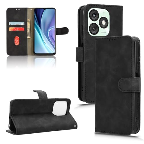 Étui itel A50 avec porte-cartes et dragonne noire