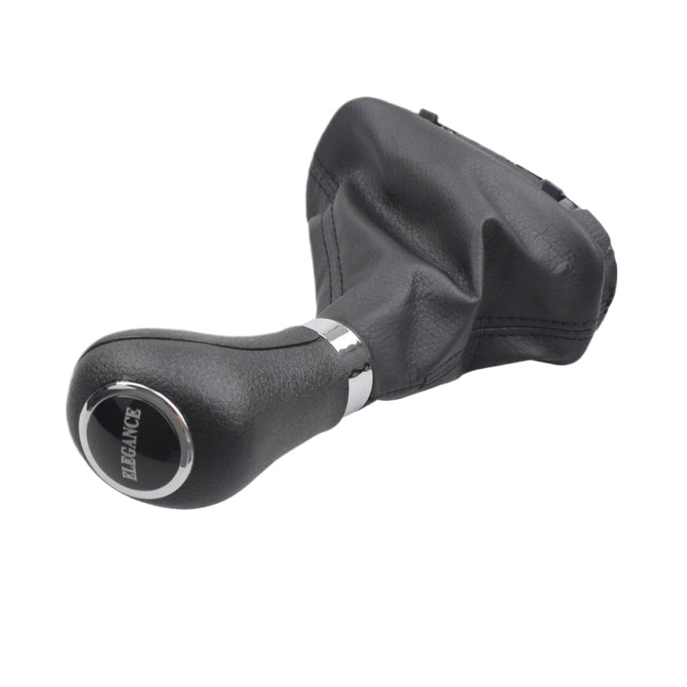 ZCfhoVCsq AT Gear Shift Knob with PU Leather Boot Compatible with C Class W203 W209(Color Name: Elegance)