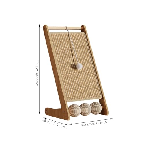 Rish Padws Sofá Protección para Cama con Almohadilla de Yute y Pelota de Juego 3