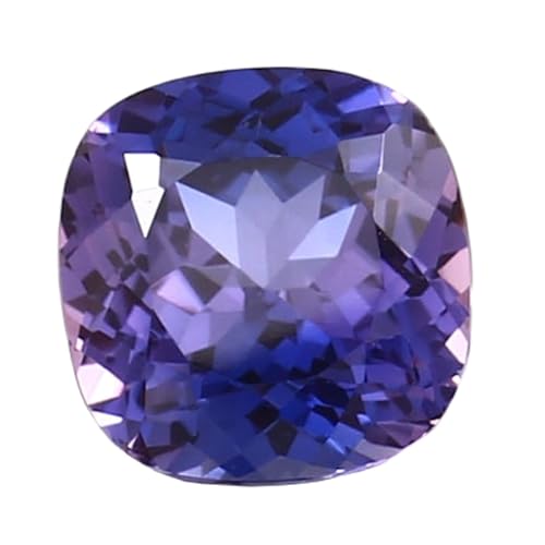 Saphir violet de Ceylan naturel 10x10mm coussin facetté GH_NAT_09319