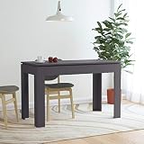 Su diseño simple y elegante hará que cada comida sea especial.Hecha de aglomerado de calidad, esta mesa de comedor es muy duradera y estable y tendrá una larga vida útil