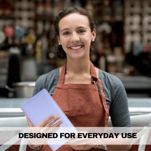 Livre de serveuse en cuir parfait pour les restaurants et cafés