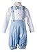 Tuxgear Boys Light Blue Linen Knickerbocker 5 Piece Set, Toddler 3