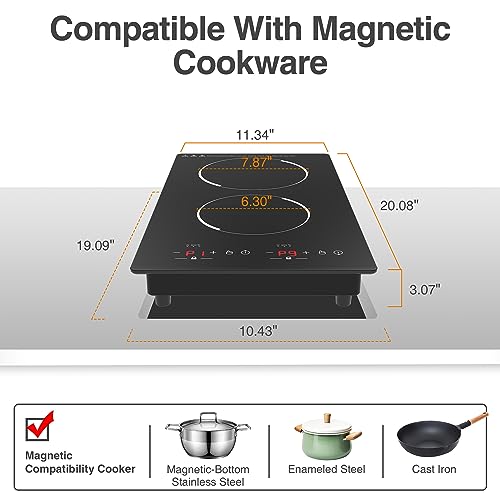 GIHETKUT Double Induction Cooktop with Coupon - Save Now - Image 6