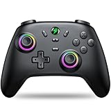 mando turbo xbox 360 Perfecto reemplazo del original: Este controlador para Switch, diseñado específicamente con ergonomía en mente, garantiza comodidad incluso durante sesiones de juego prolongadas. Equipado con palancas Hall, ofrece una precisión y control realista incomparables, ideal para juegos en modo TV o mesa de consolas Switch/Switch 2/Lite/OLED.​Nota: Actualmente, no se admite la tecla C ni la función de activación con un solo toque de la Switch 2.