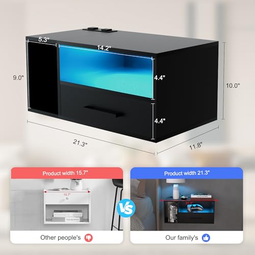 Floating-Nightstand-with-Charging-Station-and-LED-Light-Strips-213-Night-Stand-with-Drawers-Floating-Bedside-with-USB-Ports-and-Outlets-Bedroom-Furniture-Black