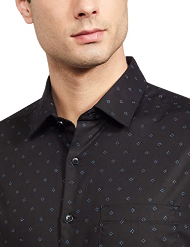 Image of Diverse Men's Cotton Printed Full Sleeve Regular Formal Shirt