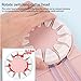Cofpecialize Paper Craft Edge Cutter, 12 in 1 Paper Edge Cutter, deckled Edge Paper Cutter with 12 Cutting Types, Rolling Paper Cutter with Measurements, Included 10 PC Colored Cardstock (Pink)