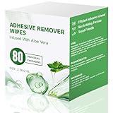 80Pcs Adhesive Remover Wipes