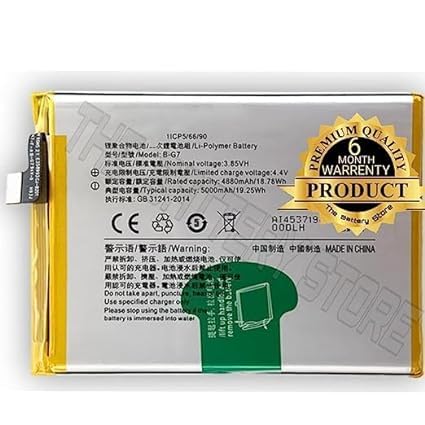 Image of THE BATTERY STORE Original B-G7 Battery for Vivo Y12,Y15, Y17, Z1 Pro & U10 Battery with 6 Month Warranty**** (PPP162)