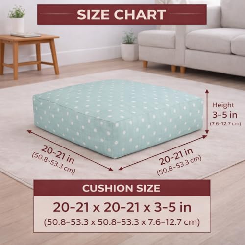 Image of STITCHNEST 'Contour Fit Series' Stretchable Printed Wooden Sofa Cover (Pack of 6) - Elastic Wooden Chair Cover | Wooden Sofa Seat Cover | Size - 20-21 x 20-21 x 3-5 in