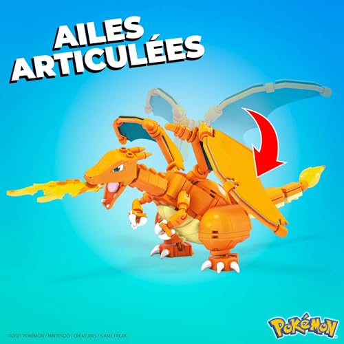 Pokémon Jeu de construction Mega Construx Coffret Évolution Salamèche - vue 8