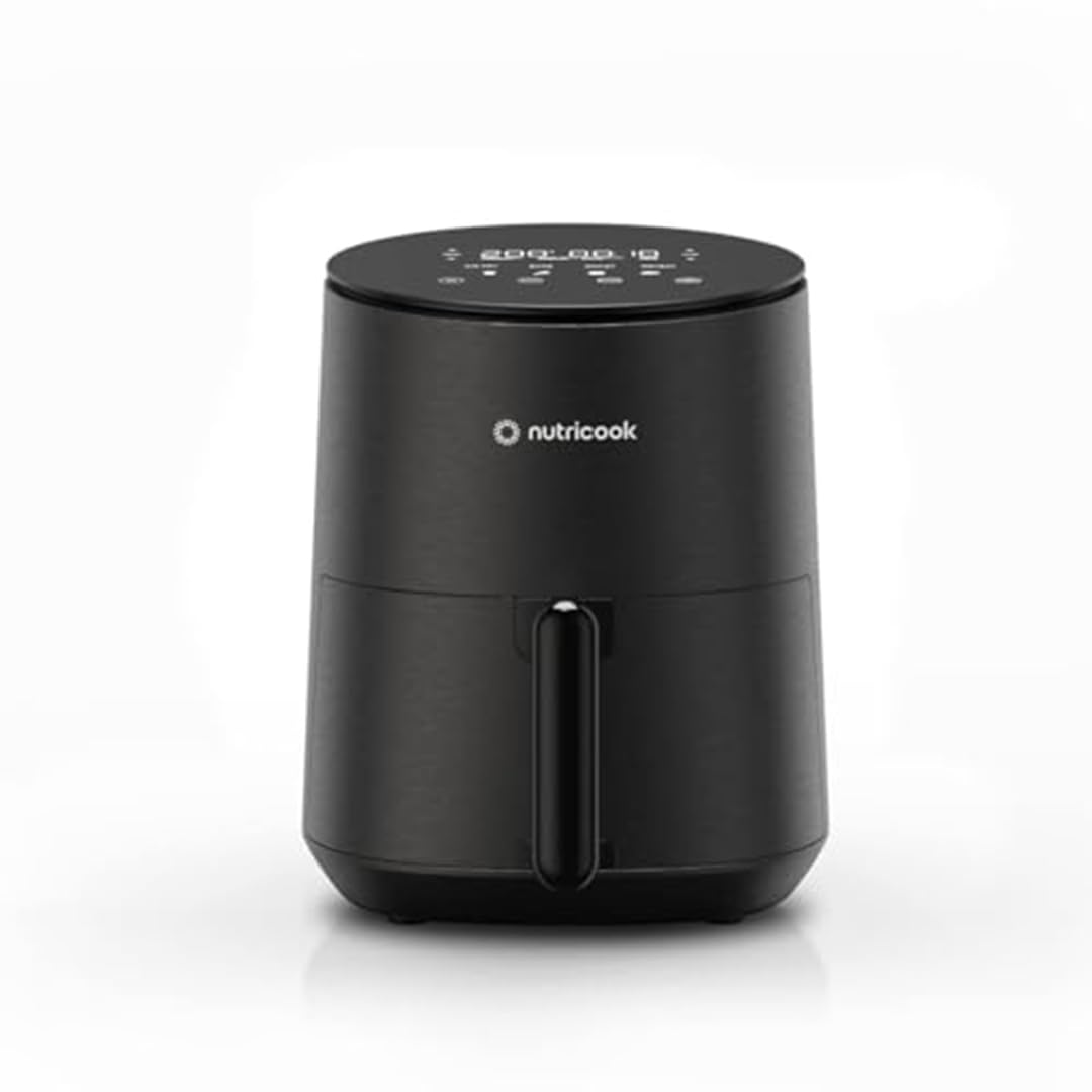 Nutricook 3.3 Litre Air Fryer, Black, 1500 Watts, Uses 85 % less Oil, SmartTemp Technology, 4 in 1 Appliance: Air Fry, Bake, Roast, Reheat, Status indicator with progress bar (B0BSR2H19G) Amazon Price History, Amazon Price Tracker