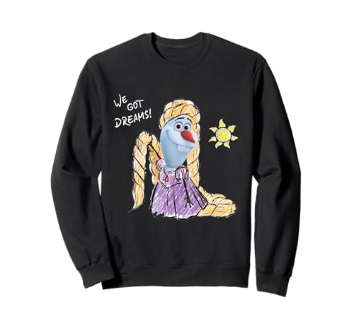Sweat Disney Olaf Rapunzel idéal pour les journées cocooning à la maison