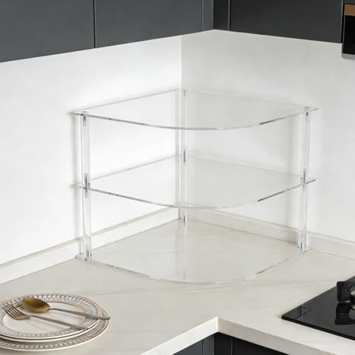 Rangement multi-étages pour plan de travail avec cette étagère d'angle - 3
