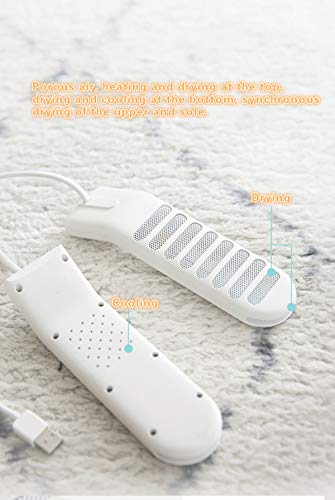 Calentador de Zapatos USB portátil para hogar miniatura 5