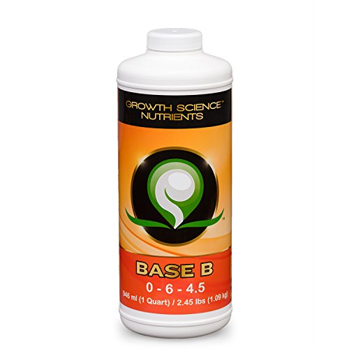 Growth Science Nutrients - Base B (0-6-4.5) : Base Nutrients (Quart)