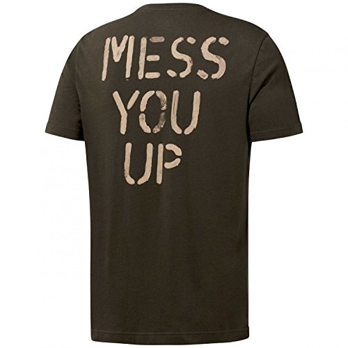 Reebok Dh3688 CF Mess You Up Tee T-Shirt Uomo