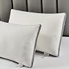 Bed Pillows 2 Pack Standard Soft Luxury Hotel Pillows, Cooling Pillows for Sleeping with Breathable Grid Design, Down…