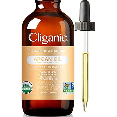 Cliganic Aceite de argán Orgánico 100% Puro Cover