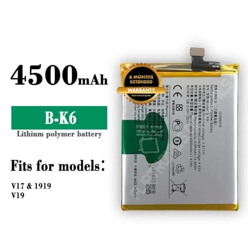Image of B-K6 Battery for Vivo V17 /1919 / V19 Battery with 6 Month Warranty****(P249)
