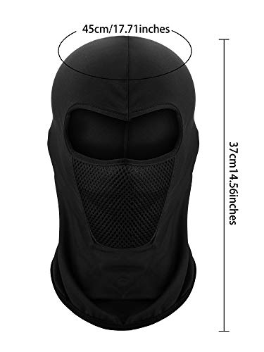 Blulu 4 Pieces Balaclava Winter Full Face Mask Ski Mask for Men Women Windproof Sun Protection Breathable Face Cover - Image 4
