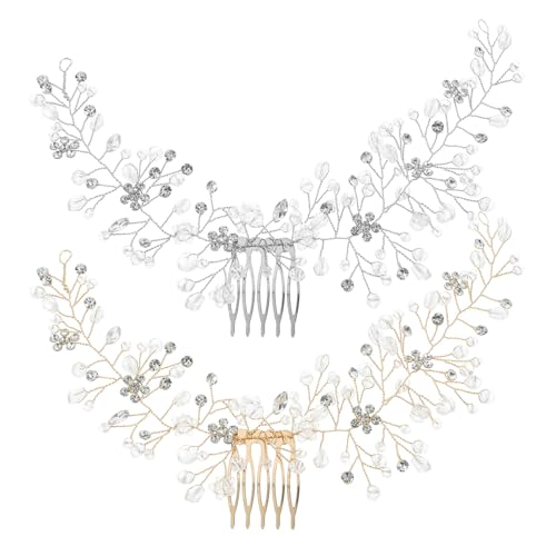 Casque en cristal casque de mariée et peigne cheveux pour mariage