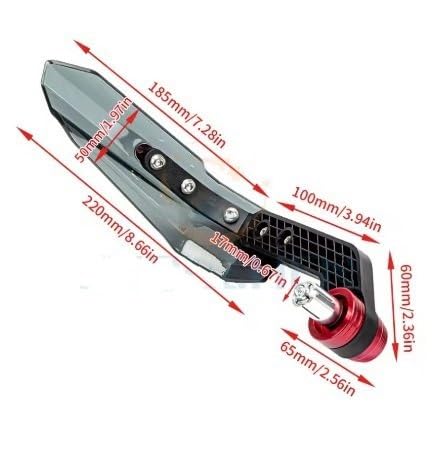 Motocykl Handguards Osłona uchwytu motocykla Osłona dłoni motocykla Osłona dłoni Tarcza wiatroodporna