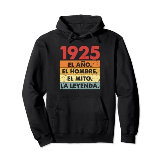 Vintage 1925 Años Cumpleaños Hombre Mujer Nacido En 1925 Sudadera con Capucha