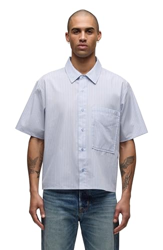 Chemise à manches courtes Rex Homme d'Hudson : l'élégance masculine aux finitions soignées