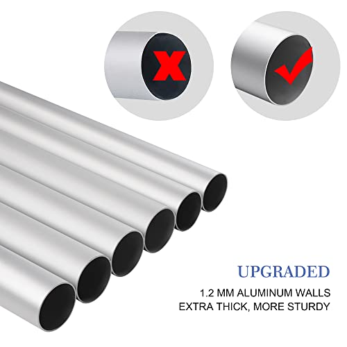 Yescom Upgraded 20ft Aluminum Sectional Flagpole Kit 3\'x5\' US American Flag Gold Ball Kit Hardware for Outdoor Residential Yard Commercial - Thumbnail 4