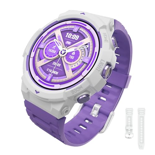 Black Shark GS3 Sport Smartwatch (Luna Purple) – 1,43″ AMOLED, 18 Tage Akku, 5 ATM Wasserschutz, 120+ Sportmodi, ENC Bluetooth-Anrufe, LED-Taschenlampe