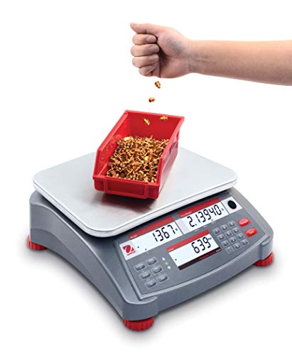 Báscula de banco compacta Ohaus RC31P1502, capacidad 3 lb/1.5 kg miniatura 3