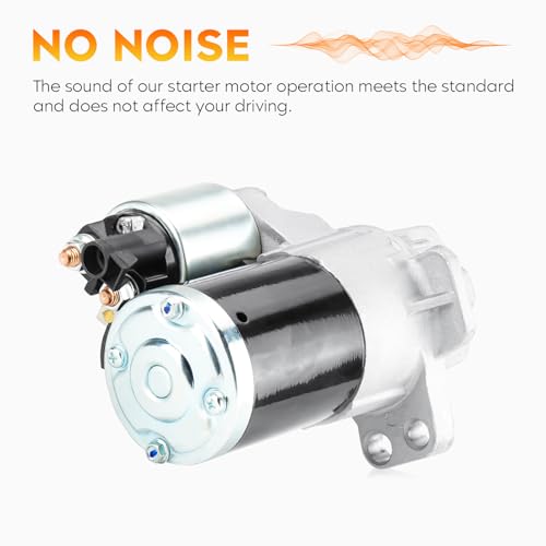 Starter for Cadillac STS 3.6L 2006-2011, ATS 3.6L 2013-2014, CTS 2.8L 3.0L 3.6L 2005-2014, SRX 3.6L 2006-2009, Chevy Camaro 3.6L 2010-2014, SMT0331 410-48140 16109 M0T35874 M0T35875 by Aeagle - Image 3
