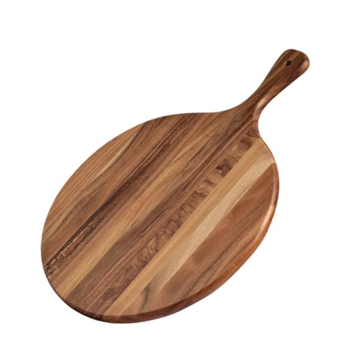 Hemobllo Tabla De Pan De Madera Tablas Para Platos Tablas De Quesos Bandejas Para Servir Para Fiestas Tabla De Cortar Tabla Para Cocinar Charcutería Tabla Para Servir Pizza
