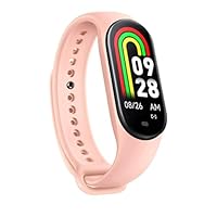 Fitness Tracker Watch with Blood Oxygen Heart Rate Blood Pressure Sleep Monitor Activity Trackers Ip67 Waterproof Pedometer Step Counter Calorie Health Smart Sports Watch for Women Men Kids (Pink)