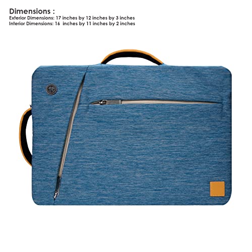 Bolso Mensajero Slate para Portátil 17 Pulgadas Azul miniatura 4
