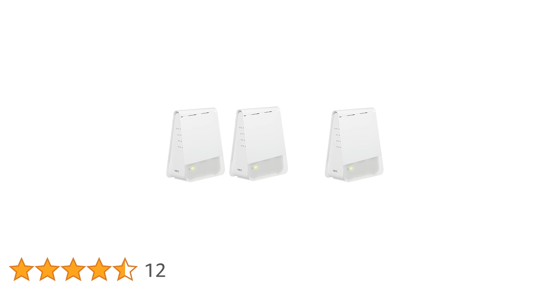 NEC WiFi6 Aterm AX1800HP(WX1800HP) 3台セット Amazon.co.jp: NEC Aterm AX1800 メッシュルーター 3台セット