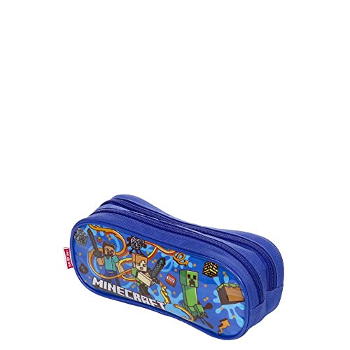 Estojo 2 Compartimentos Minecraft M - Colorido