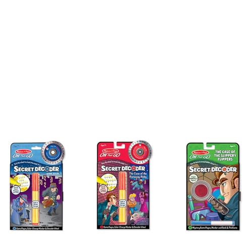 Melissa & Doug Melissa & Doug Secret Decoder Spy Bundle Multi