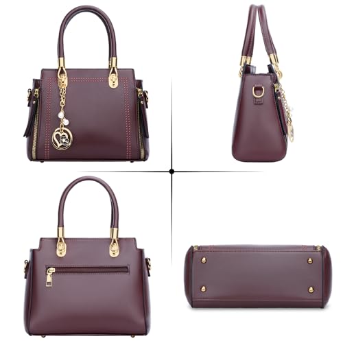 Image of KKXIU Women Satchel Purses and Handbags Handle Shoulder Bag