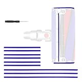 9 Pcs Soft Plush Strips Vacuum Replacement Kit Compatible with Dyson V6,V7,V8,V10,V11 Soft Roller Cleaner Head,Vacuum Attachment Replacement Parts for Home Cleaning