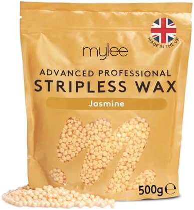 Mylee Advanced Stripless Wax Kit - Perle di Cera Dura per la Depilazione al Profumo di Gelsomino - Ceretta per Viso, Corpo, Inguine e Parti Intime - Adatta a Donne e Uomini