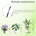 PERSZEN 6 Pack Stackable Monstera Plant Support, Plant Stakes for Indoor and Outdoor Plants Use, Garden Stakes for Climbing and Potted Plants, Pothos, Philodendron